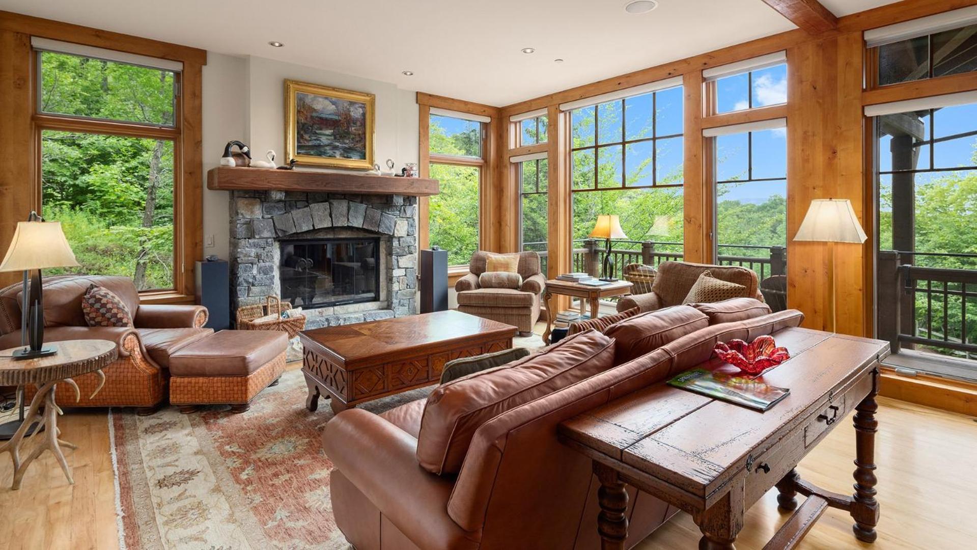 Ski In Ski Out 4 Bedroom Spruce Peak Lodge Luxury Mountain Cabin Stowe Exterior photo